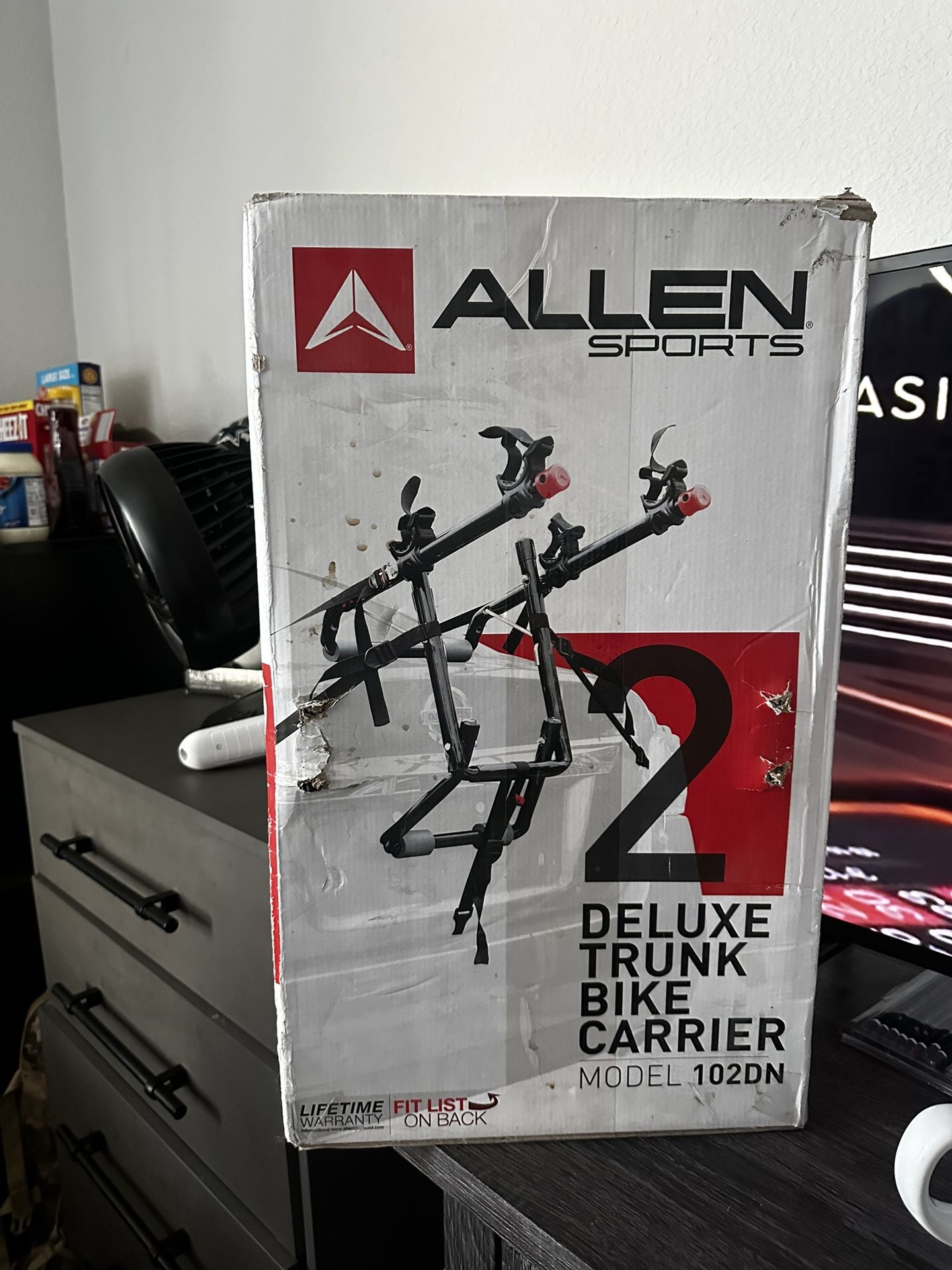 Allen Sports Deluxe 2-Bike Trunk Rack