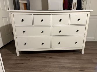 IKEA Hemnes 8-Drawer White Dresser
