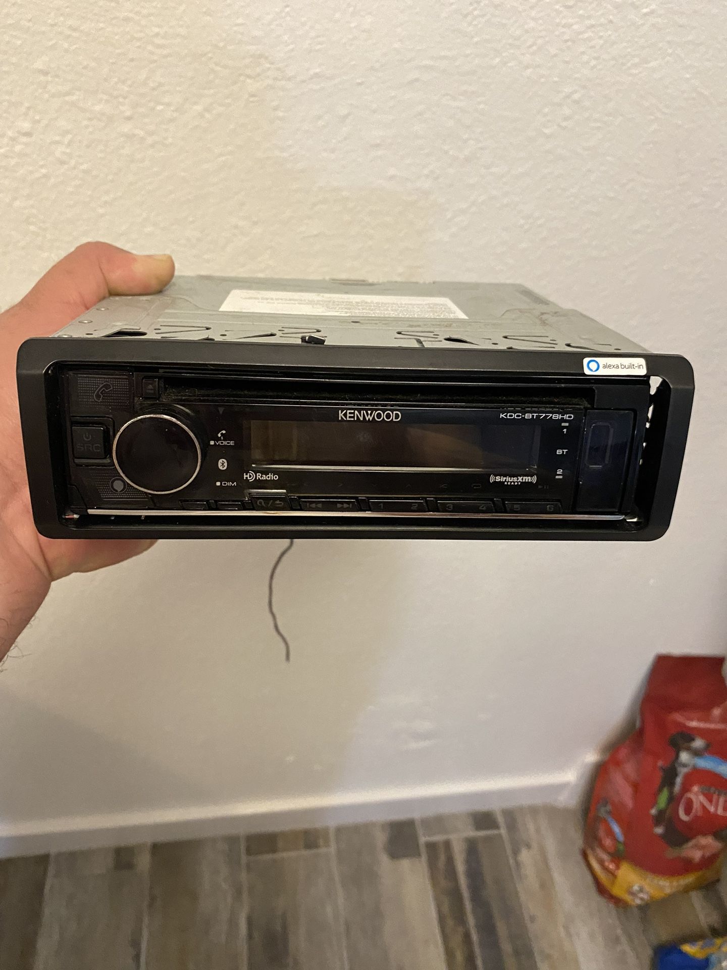 ken wood deck dvd/bluetooth (detachable)