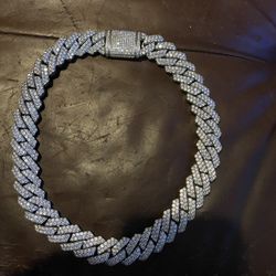 Silver Cuban Link Chain 
