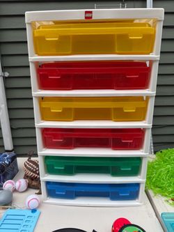 LEGO Storage Organizer with Building Baseplate – $45
