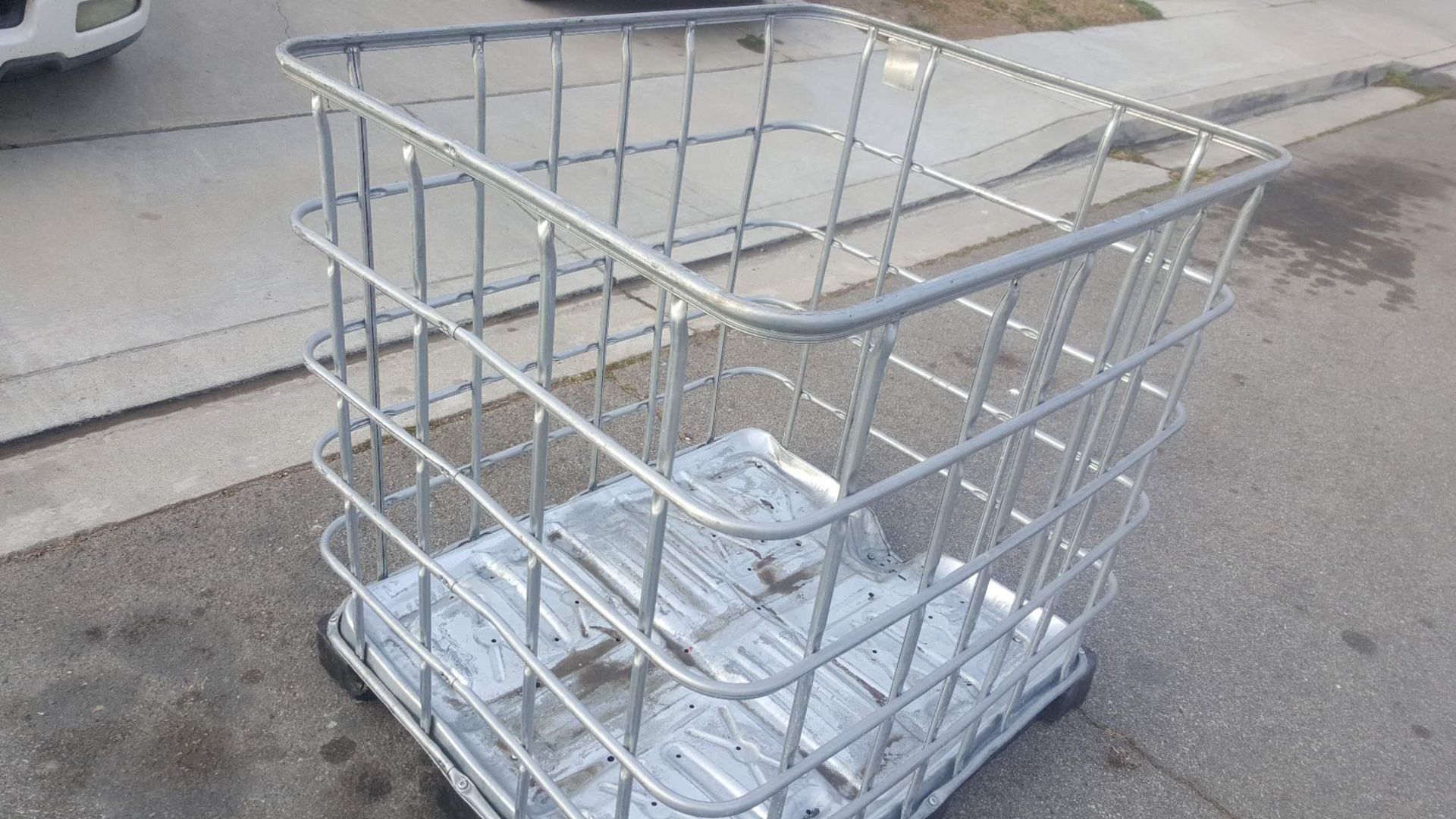 Metal cage 39 inches high 41 inches wide 43 inches length $20 each two for $30