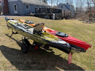 Ride on top kayaks.