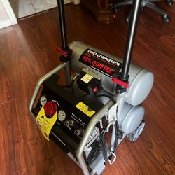 HUSKY AIR COMPRESSOR 4.5 Gal. 175 PSI Portable Electric Quiet Air Compressor 80% QUIETER THAN OTHERS 