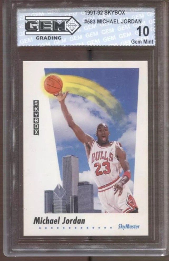 Really Nice Michael Jordan Skybox Gem Mint 10... .