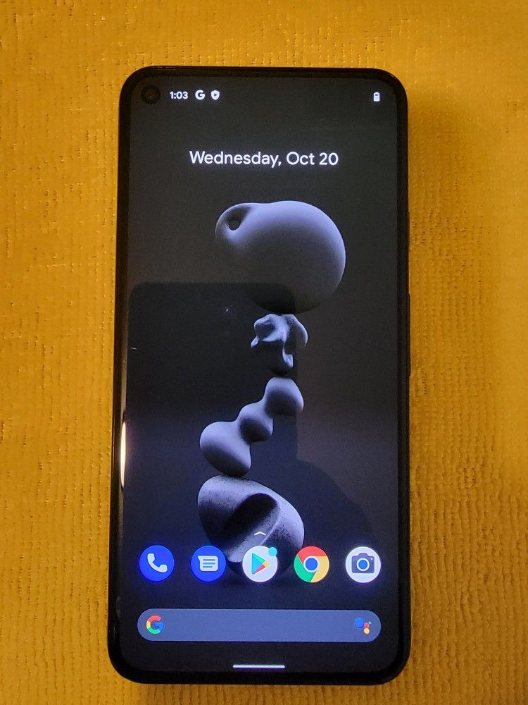 UNLOCKED GOOGLE PIXEL 5 128GB BLACK 