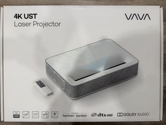 VAVA 4K Ultra Short Throw Laser Projector VA-LT002 + Google TV 4K