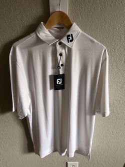 FOOT JOY WHITE (S/S) shirt