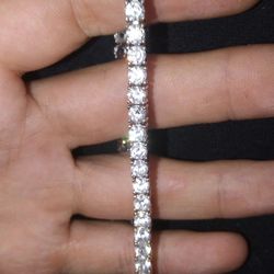 Lab Grown Tennis Bracelet 