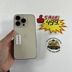 IPHONE  14 PRO UNLOCKED  128GB  gold NEW BATTERY