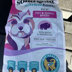 Solid Gold Nurtientboost Wee Bit Bison Dry Dog Food