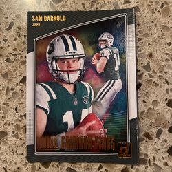 Sam Darnold Rookie Gidiron Kings Donruss