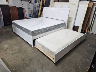 King bed and twin trundle