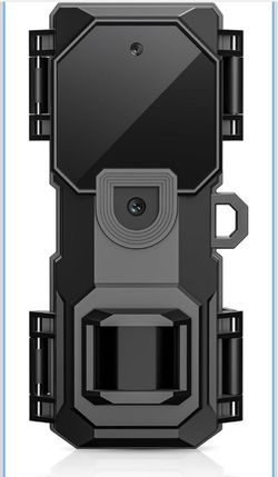 36MP 2K Mini Trail Camera with Night Vision for Wildlife Monitoring IP66 Waterproof, Game Camera with 0.1s Fast Trigger, Wider Strap & Reinforced Buck