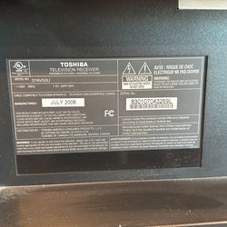 Televisión Toshiba 37 Pulgadas