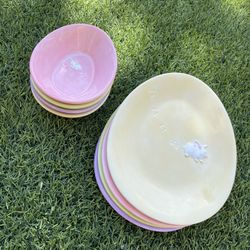 Easter Bunny Dish Set