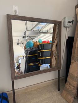 Mirror, Wooden Frame