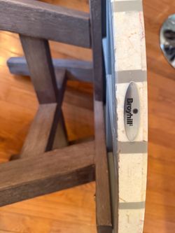 round center table 32” diameter and 17.5 “ height