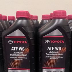 *Set Of 6 Quarts * Genuine Toyota ATF WS