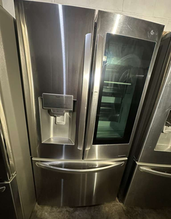 LG Counter‑Depth French Door – Ice & Water Dispenser, 36" Stainless