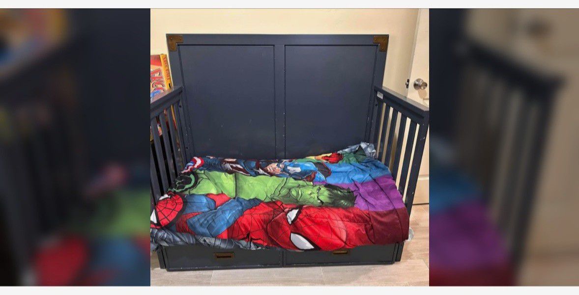 Baby/toddler Convertible Crib/ Toddler Bed