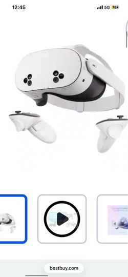 Meta quest 3s with controllers