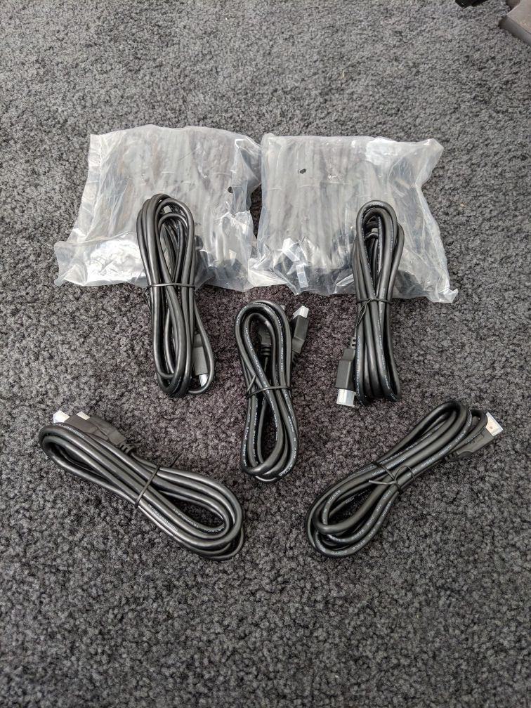 Brand New 6ft. HDMI Cables 1080 4k