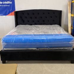 Sale New King Size Bed With Mattress Free Delivery 