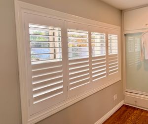 Window Shutters, Sliding Door Shutters, French Door Shutters, Closet Shutters. Persianas de Madera. Servicing All Southern California. 951-573-2560