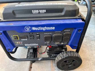 Westinghouse 5300/6600 generator