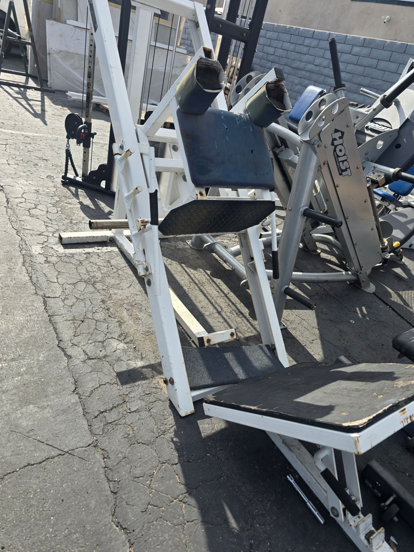 BFS dual commercial grade leg press / hack squat gym equipment exercise fitness
