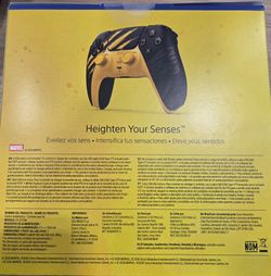 Sony Interactive Entertainment - DualSense Wireless Controller for PS5. PC. Mac & Mobile - Marvel's Wolverine Battle Limited Edition - Yellow