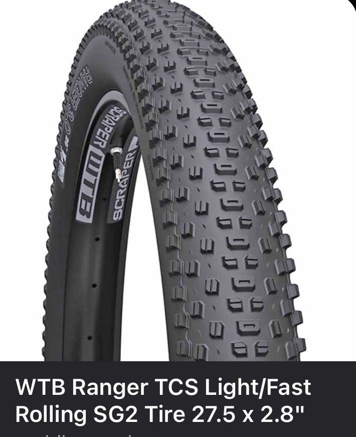 Wtb Ranger tires 27.5x 2.8 **Two Tires**