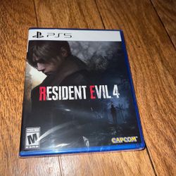 Resident Evil 4 For Ps5 Brand New Sealed
