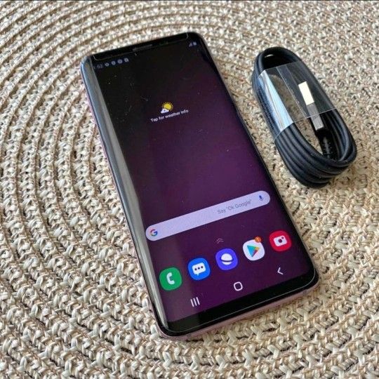 SAMSUNG Galaxy S9,  Factory Unlocked,  Excellent Condition. 