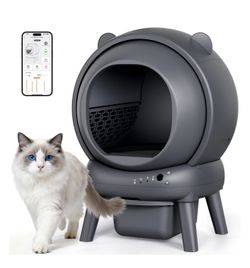 🔥 Brand New Automatic Self-Cleaning Cat Litter Box – WiFi/App Control