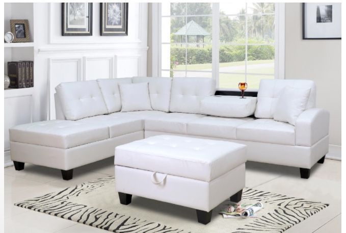 🔥 SPECIAL SALES 🔥 SECTIONAL & SOFA 🛋️🔥 Come With Free OTTOMAN Available Delivery