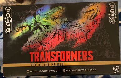 TRANSFORMERS AGE OF PRIMES G2 DINOBOT SWOOP | G2 DINOBOT SLUDGE