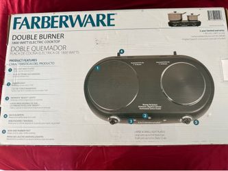 Farberware double burner