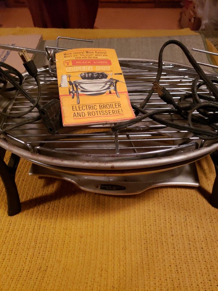 Black Angus Electric Broiler And Rotisserie