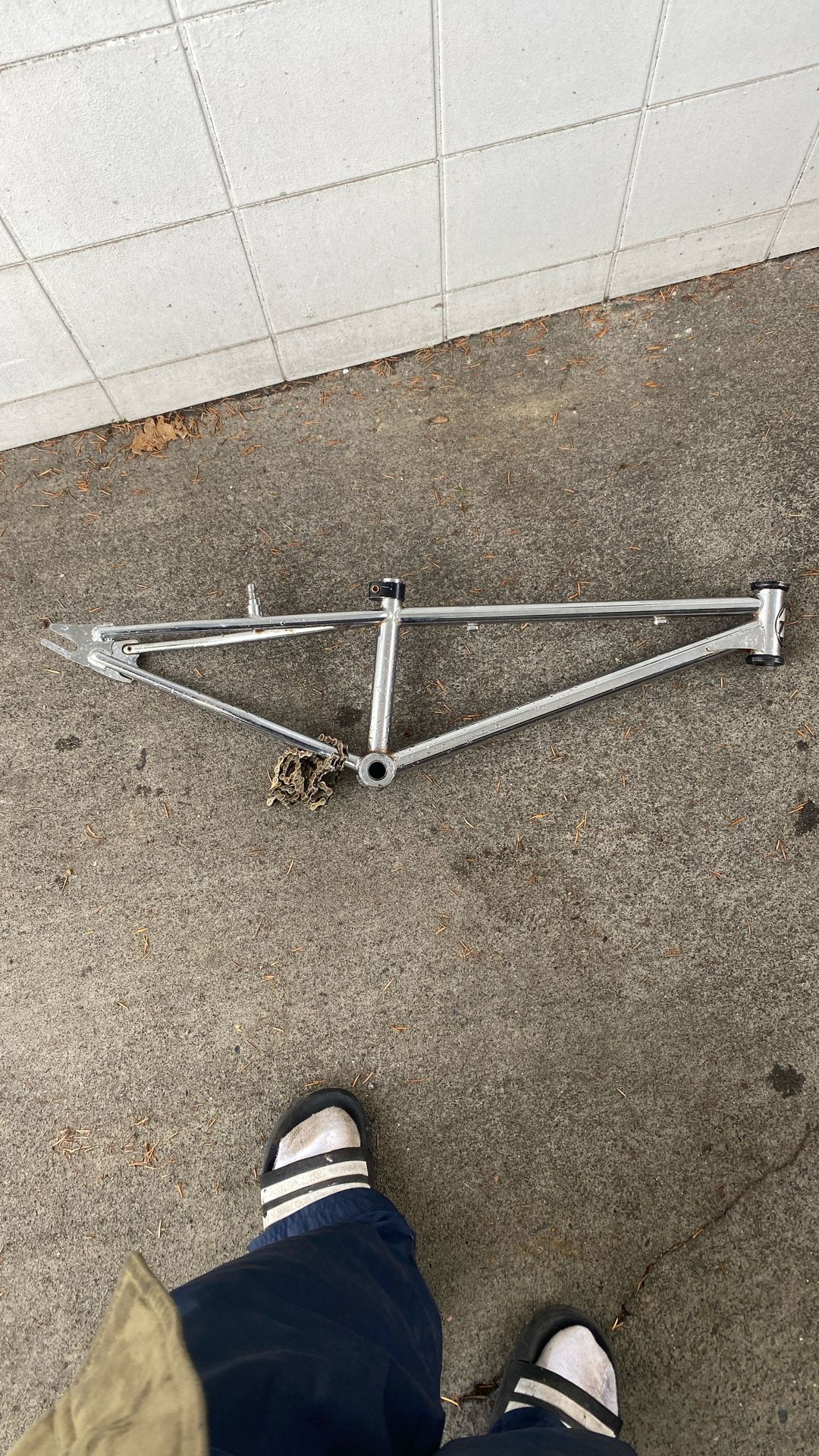Chrome Mini Redline Racing Frame