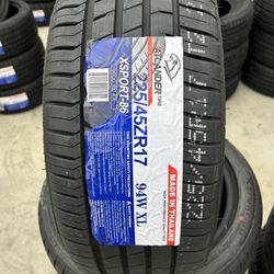 Set of brand New Tires 225/45/17 225/45R17