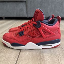 Size 11- Men’s Nike Air Jordan 4 Retro FIBA Red White CI1184-617