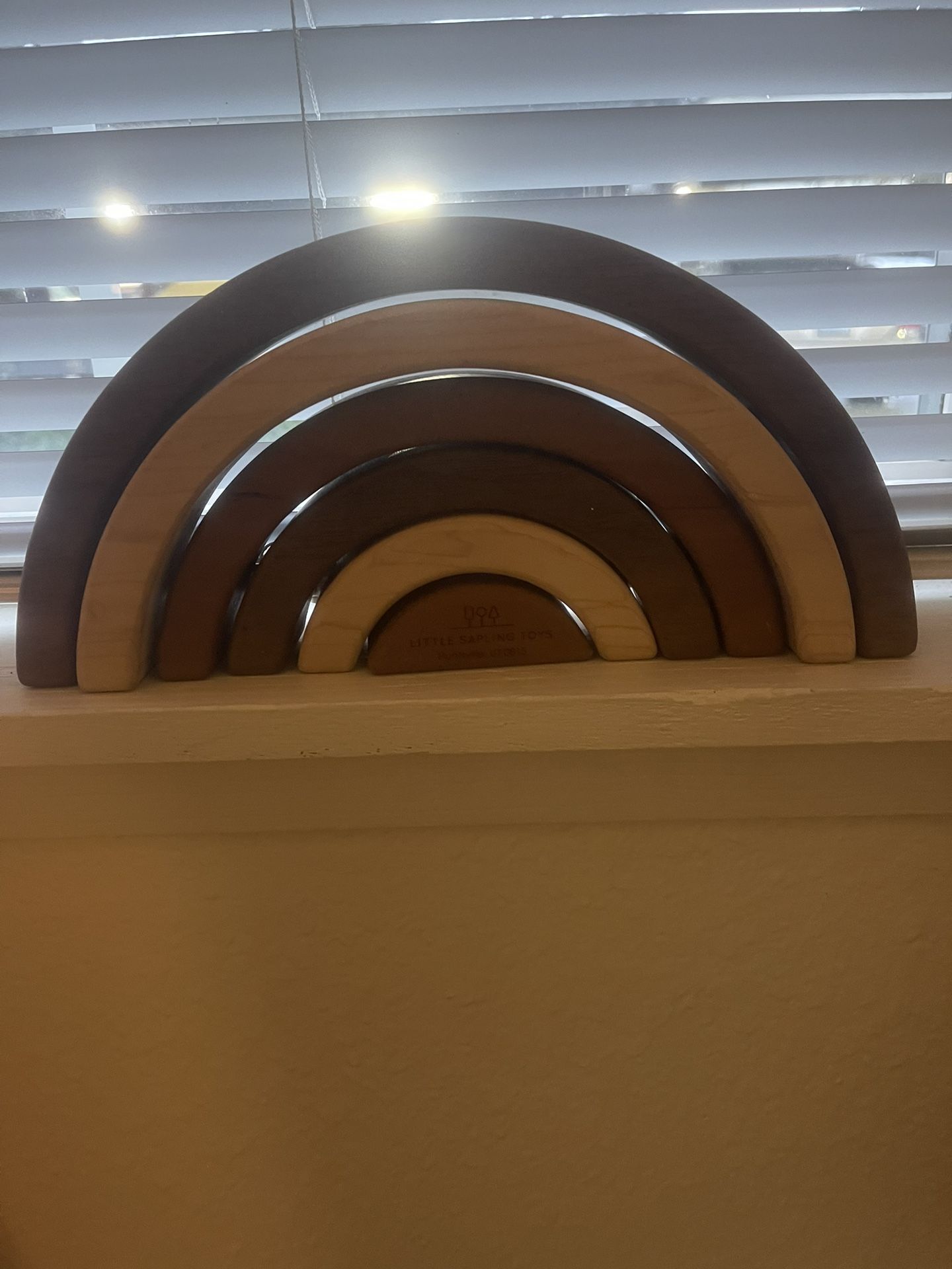 Wooden Rainbow Decor