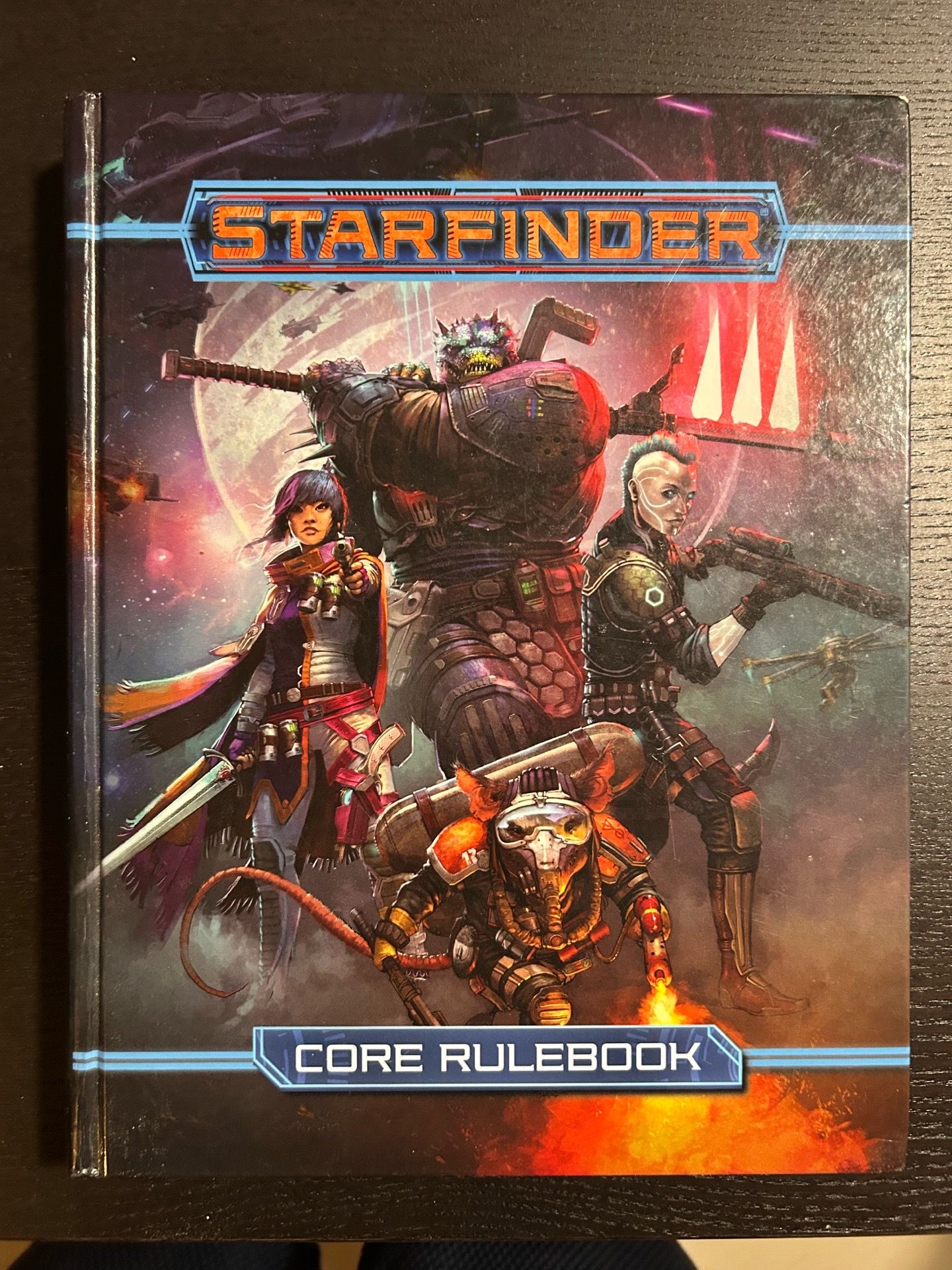 Starfinder 1E Tabletop RPG Core Rulebook Hardcover