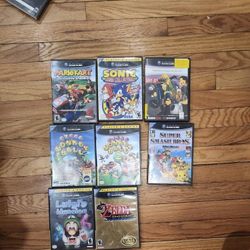 Various Nintendo Game Cube Games