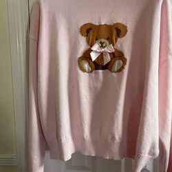 Women Pink Sweater (XL)