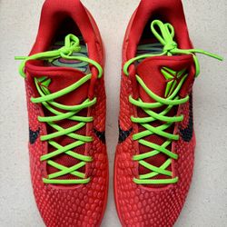Kobe 6 Reverse Grinch 12.5