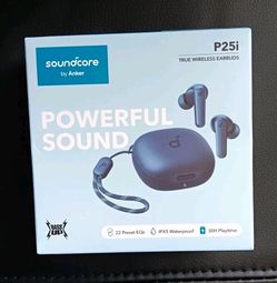 soundcore P25i Bluetooth True Wireless Earbuds, Big Bass, 30H Playtime, IPX5