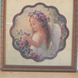 Little Girl Angel From Home Interiors